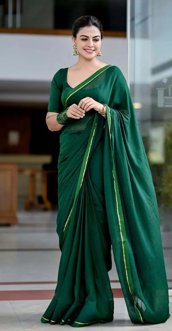 Mulmul Cotton Premium Quality Saree