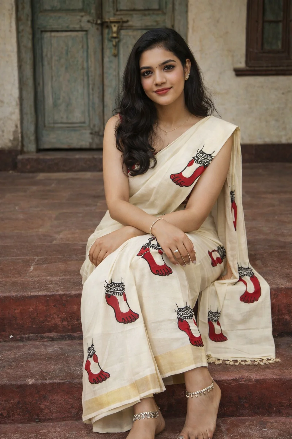 Feet of Dance Cotton Premium Quality Settum Mundum 2