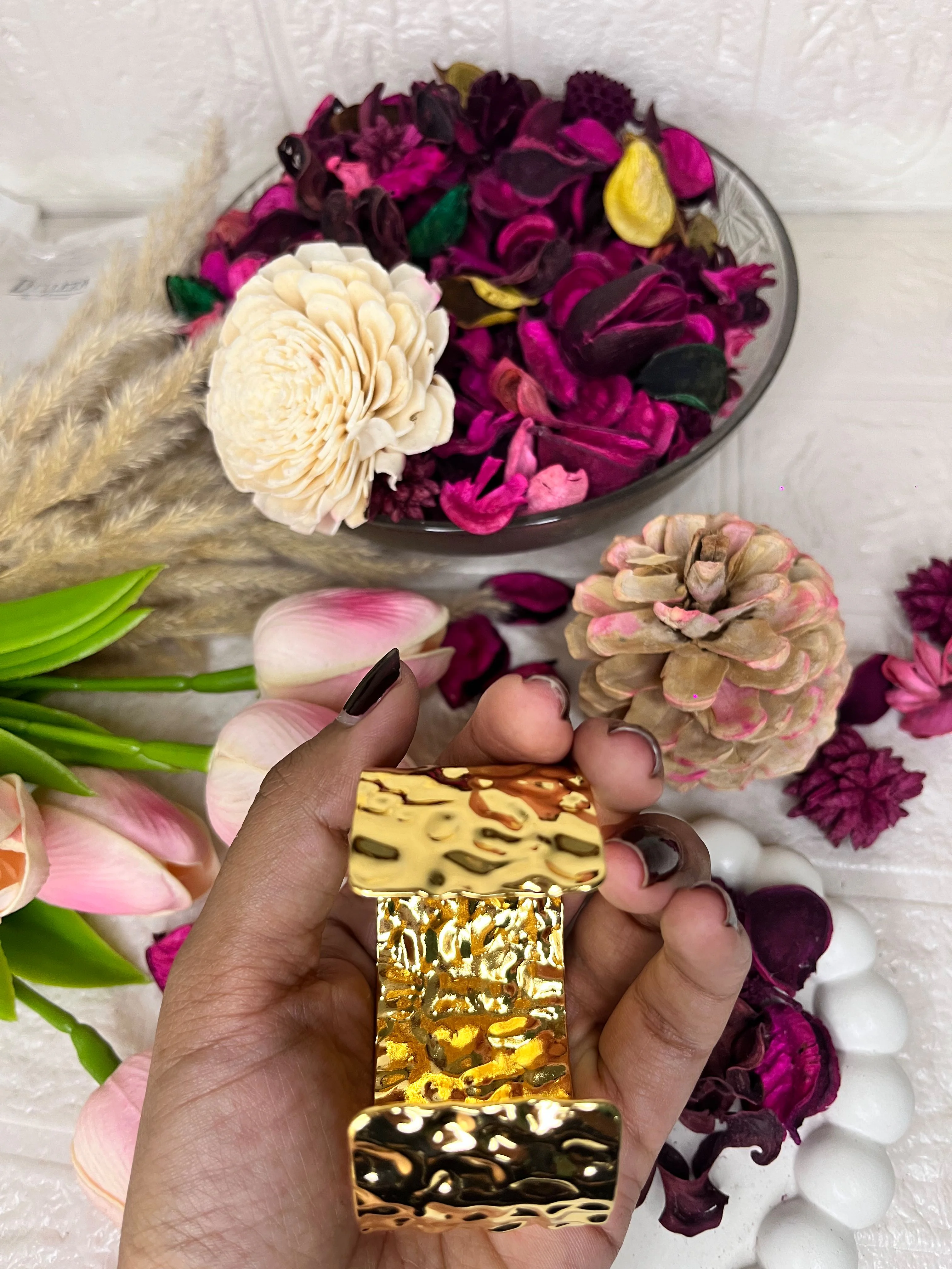 316L Stainless Steel (Premium Anti-Tarnish) Hand Cuff 2