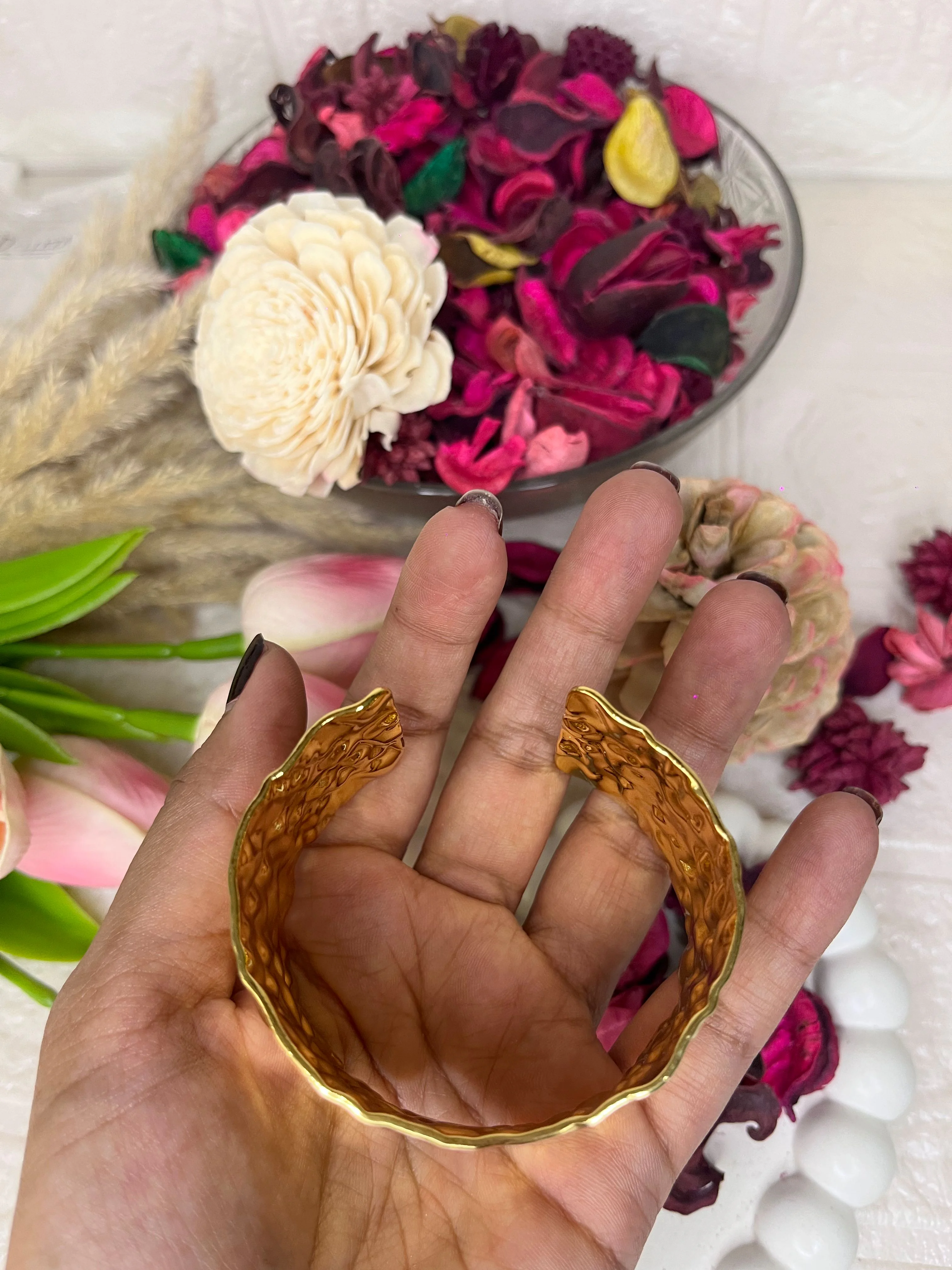 316L Stainless Steel (Premium Anti-Tarnish) Hand Cuff 3